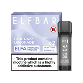 ELF BAR ELFA PRE-FILLED PODS (PACK OF 2) - Blue Razz Lemonade - Click & Vape
